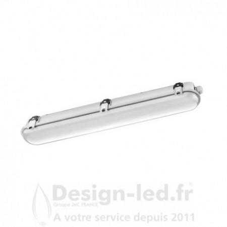 Boitier étanche LED intégrée détecteur et préavis 4000K 12-20W 600mm, miidex 758806-R 81,20 €