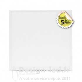 Panneau Led blanc PMMA 595 x 595 36W 6000K garantie 5 ans