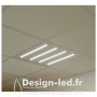 Plafonnier LED Blanc PMMA 595x595 30W 4000K GARANTIE 5 ANS, miidex 77706 promo 88,70 € -50%