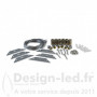 Kit de suspension pour dalle led 300 x 1200 et 600 X 1200, miidex24, 73983 Miidex Lighting 8,30 € Dalles LED 60x120cm