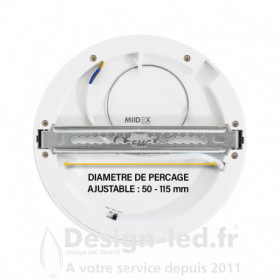 https://design-led.fr/ Downlight LED 12w Ø170 ALDEBARAN CCT encastrable ou en saillie 20,40 € 20,40 € 77554