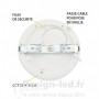 Spot LED 12w Ø170 CCT dimm. encastrable ou en saillie, miidex 77555 25,40 €