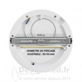 https://design-led.fr/ Downlight LED 12w Ø170 ALDEBARAN CCT dimmable encastrable ou en saillie 25,40 € 25,40 € 77555