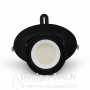 Spot LED Escargot Rond Inclinable et Orientable Noir 38W CCT GARANTIE 5 ANS, miidex 767441 118,20 €