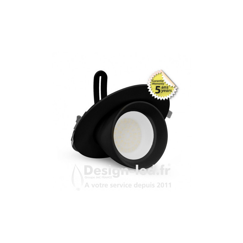 https://design-led.fr/ Spot LED Escargot BOUTICA Rond Inclinable et Orientable Noir 38W CCT GARANTIE 5 ANS 118,20 € 118,20 ...