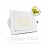 Spot LED Rectangulaire Inclinable avec Alimentation Electronique 32/38W CCT GARANTIE 5 ANS, miidex 76913 126,00 €