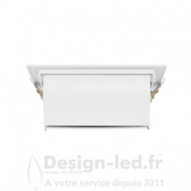 https://design-led.fr/ Spot LED Rectangulaire STELLA Inclinable avec Alimentation Electronique 32/38W CCT GARANTIE 5 ANS 126...