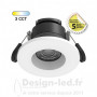 Spot LED 6w dimm. CCT BBC 2700K / 3000K / 4000K, miidex 763401 Miidex Lighting 22,30 € Spot LED intégré