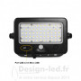 Projecteur LED solaire 10W 4000K détecteur & crépusculaire, miidex 80802 121,70 €