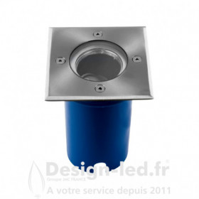 Support LED FUJI Encastrable Sol GU10 Inox 304