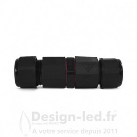 Connecteur étanche automatique monobloc 3 fils 250V 16A, miidex 72130