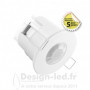 Détecteur de mouvement IR LED encastrable 360° 600W BBC, miidex 754932 18,80 €