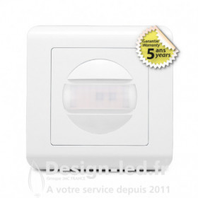 Interrupteur mural Automatique LED IR IP20 160°