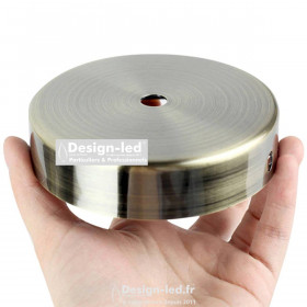 https://design-led.fr/ Kit rosace métallique cylindrique à 1 trous Ø 100 style G brossée 5,00 € 3,50 € -30% C1381