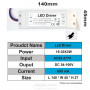 Driver LED 18-30W x 3w 600mA 54-100VDC, dla C1158 37,40 €