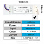 Driver LED 18-30W x 3w 600mA 54-100VDC, dla C1158 Design-LED 37,40 € Driver Led