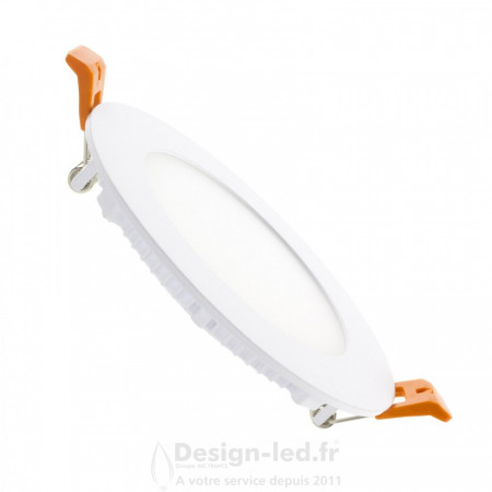 Dalle LED Ronde Extra-Plate 6W blanc 4000k Ø 120 mm, dla CO1467 promo Design-LED 5,20 € -2.3% Downlight LED