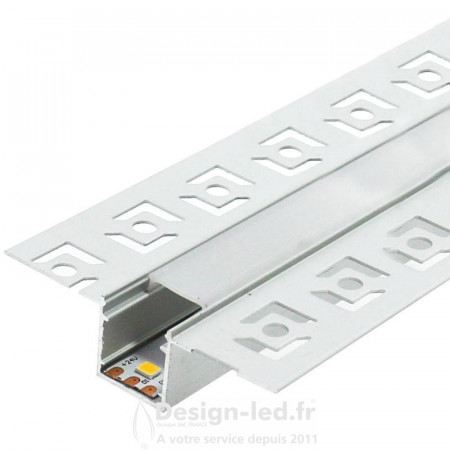 Profilé en aluminium Encastré Nisen 12/24V 2 Mètres, dla LM3351 Design-LED 18,60 € Profilé alu LED