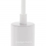 Serre-câble cylindrique en plastique blanc avec tige - écrou et rondelle, dla SERP1BI Design-LED 0,80 € Accessoires luminaires