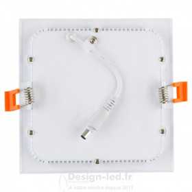 https://design-led.fr/ Downlight LED carre Extra-Plate 18W blanc 6000k 225x225mm 10,30 € 5,15 € -50%