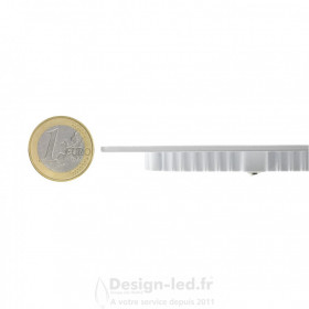 https://design-led.fr/ Downlight LED carre Extra-Plate 18W blanc 6000k 225x225mm 10,30 € 5,15 € -50%