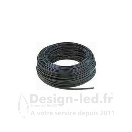 Câble HO5VV-F noir 2x0.75mm vendue au ml, dla 31882Y-1M Design-LED 2,30 € Gamme de câble pour LED
