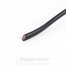 https://design-led.fr/ Câble méplat noir 2 fils 0.75mm vendue au ml, dla EC-220V-1M 2,90 € 2,90 €