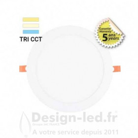 https://design-led.fr/ Downlight LED Blanc Ø225 18W SLIMY CCT Dimmable GARANTIE 5 ANS 43,40 € 43,40 € 77678