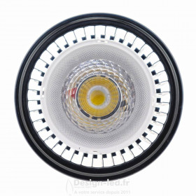Ampoule QR G53 AR111 led noir 7w 3000k 220v