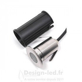https://design-led.fr/ Spot Led encastrable acier inoxydable 3W RGB 12v, dla A2028 promo 51,20 € 15,36 € -70%