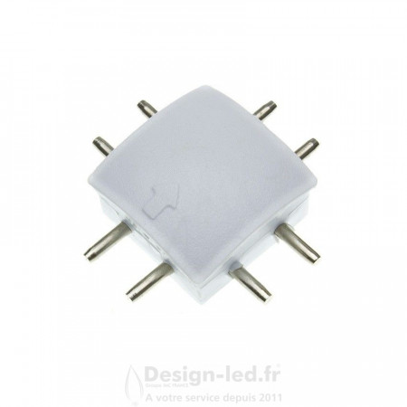 Connecteur X pour profilé ruban LED intégré, dla 2048 promo Design-LED 4,90 € -40% Accessoires LED intégré