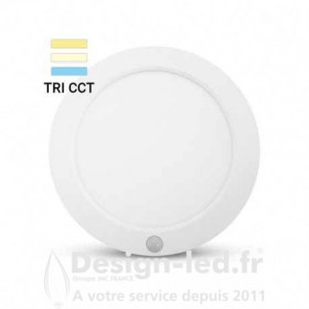 Downlight led ALDEBARAN Ø230x25 mm 18w CTT IR Infrarouge, miidex 100010