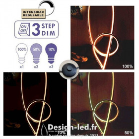 https://design-led.fr/ Lampe sur pied 25W Loren 4000K 183,80 € 183,80 € LN1618-BN