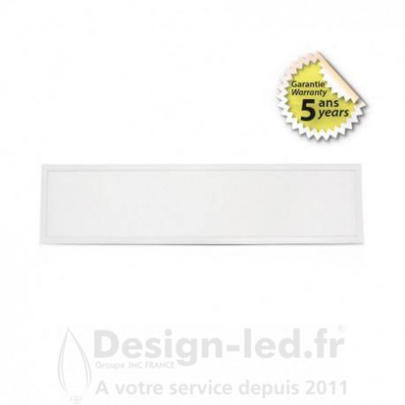 Plafonnier LED Blanc 295 x 1195 mm 28W 4000K - Garantie 5 ans, miidex 100768 64,40 €