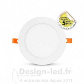 Downlight led SLIMY II Ø175 12w 3000k garantie 5 ans