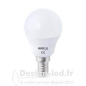 Ampoule E14 led bulbe p45 6w 4000k