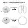 Module led rond 12w 6000k 129 x 25 mm puce SMD 220v ac, dla A2536 Design-LED 7,20 € Module de remplacement led