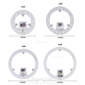 https://design-led.fr/ Module led rond 72w CCT impulsion 305 x 30 mm ac 220v 47,40 € 47,40 € A2539