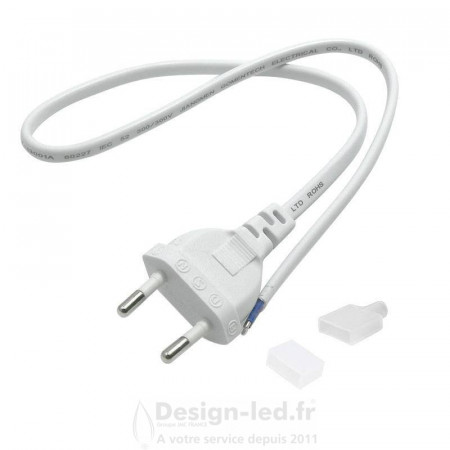 Câble Adaptateur de Ruban Led 220 Vac Ruzok / Brescia, dla LM2359A Design-LED 2,80 € Accessoires 230v ruban led