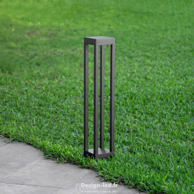 https://design-led.fr/ Potelet LED Extérieure Irlaya 7W 3000k noir 60cm IP54, dla C151330 promo 99,70 € 49,85 € -50%