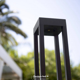 https://design-led.fr/ Potelet LED Extérieure Irlaya 7W 3000k noir 60cm IP54, dla C151330 promo 99,70 € 49,85 € -50%
