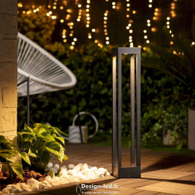 https://design-led.fr/ Potelet LED Extérieure Irlaya 7W 3000k noir 60cm IP54, dla C151330 promo 99,70 € 49,85 € -50%