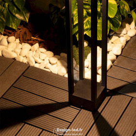 https://design-led.fr/ Potelet LED Extérieure Irlaya 7W 3000k noir 60cm IP54, dla C151330 promo 99,70 € 49,85 € -50%
