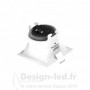 Collerette carrée-carrée blanc-blanc fixe pour spot éclat II, miidex 100288 Miidex Lighting 10,40 € Spot led ÉCLAT CCT II