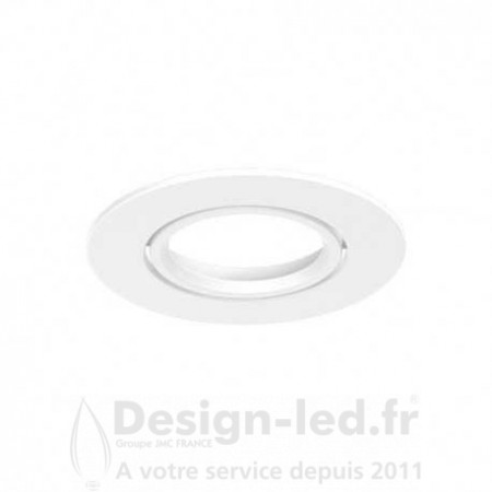 Collerette rond blanc inclinable pour spot éclat II, miidex 100273 5,90 €