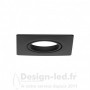 Collerette carrée noir inclinable pour spot éclat II, miidex 100281 Miidex Lighting 6,30 € Spot led ÉCLAT CCT II