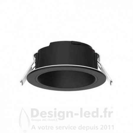 Collerette rond noir - noir fixe pour spot éclat II, miidex 100292 16,30 €