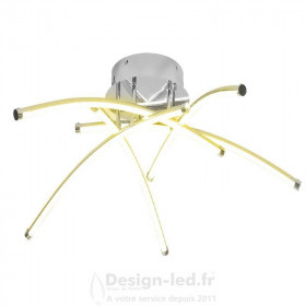 Plafonnier Led Aranha 78W 4500K dimmable par télécommande