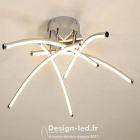 https://design-led.fr/ Plafonnier Led Aranha 78W 4500K dimmable par télécommande 168,00 € 168,00 € LM8129
