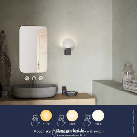 https://design-led.fr/ Applique Murale Hester Noir 3000K 9.5W 49,00 € 49,00 € 2015391003